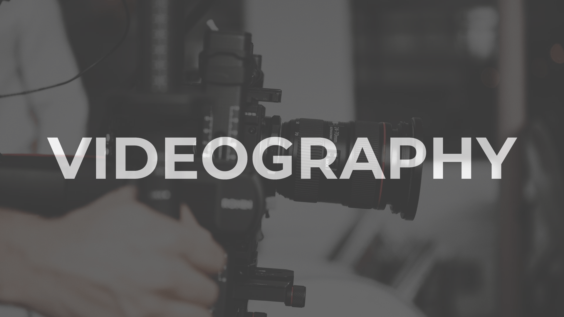 videography - image