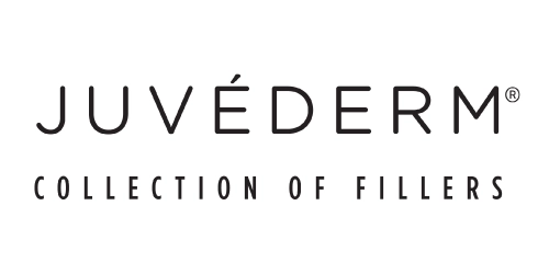 Logo for Juvederm, an injectable dermal filler used by med spa, Monaco MedSpa, Miami, FL. Link to Dermal Fillers.