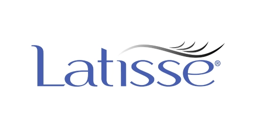 Logo for Latisse, a growth treatment for eyelashes used by Monaco MedSpa, Miami, FL. Link to Latisse®.