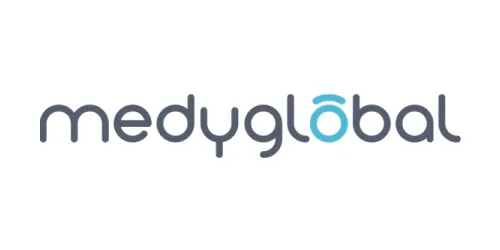 A logo for medyglobal is shown on a white background. Link to PDO Thread Face & Brow Lifts.