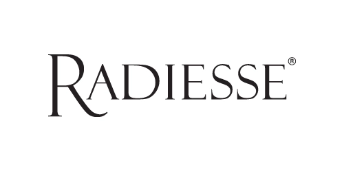 Logo for Radiesse, a dermal filler used by med spa, Monaco MedSpa, Miami, FL. Link to Dermal Fillers.