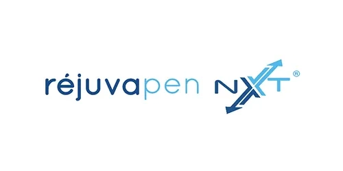 Logo for Rejuvapen NXT, a micro-needling treatment used by med spa, Monaco MedSpa, Miami, FL. Link to Microneedling.