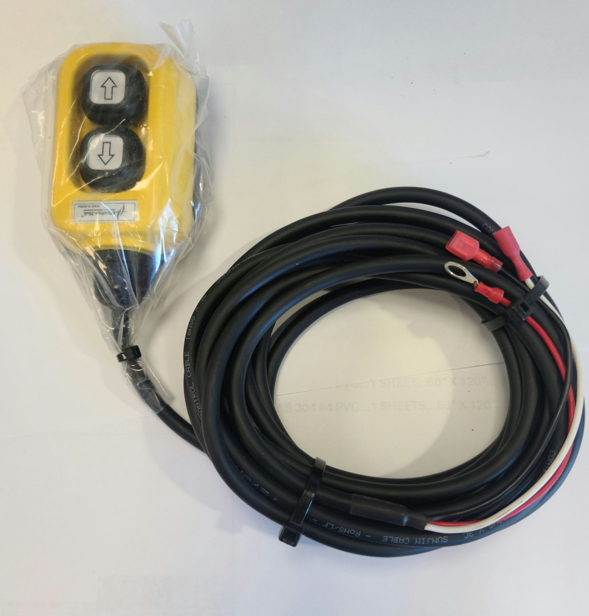Two Button Pendant w/Cord - 20'