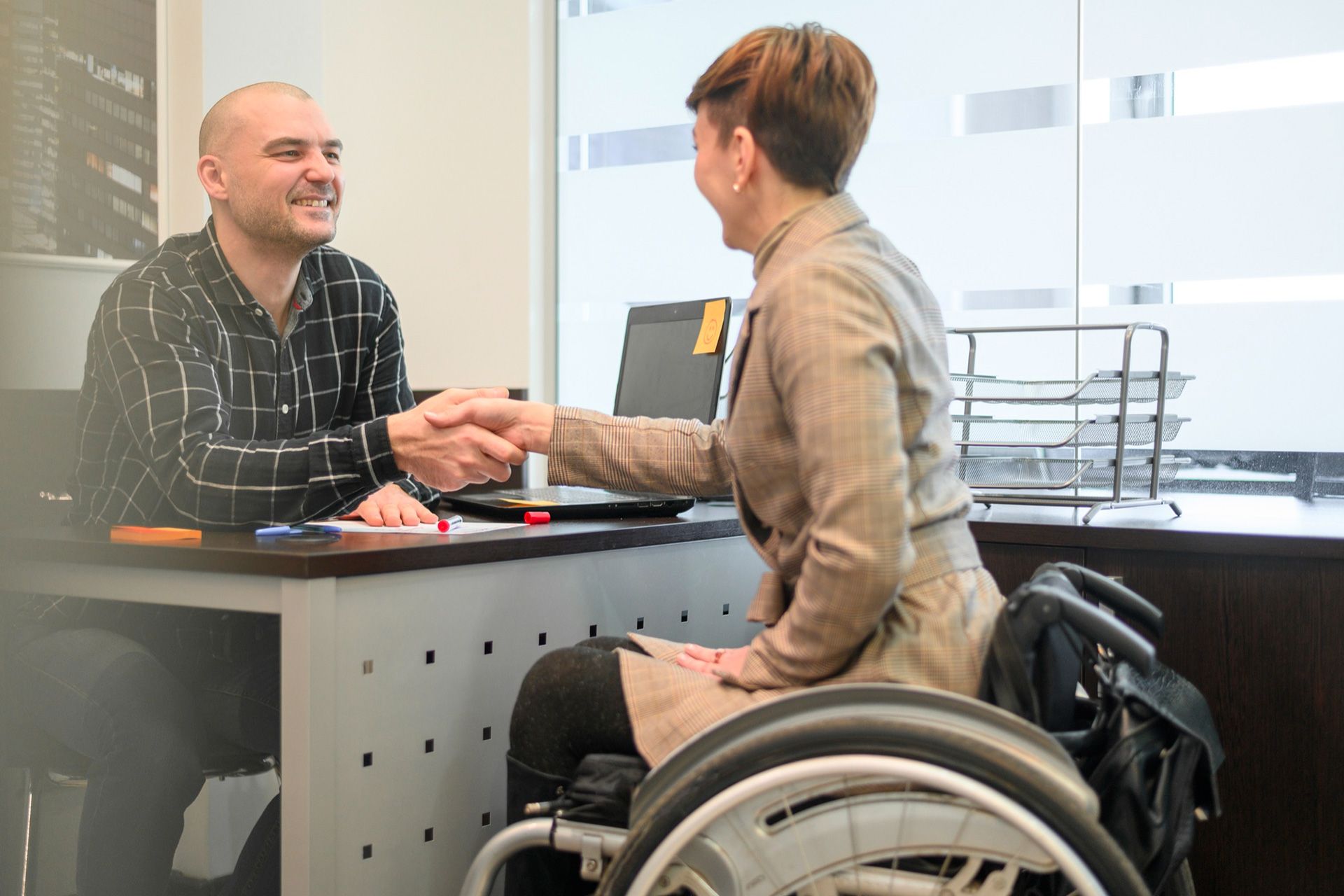 Attorney reviewing an SSDI benefits claim