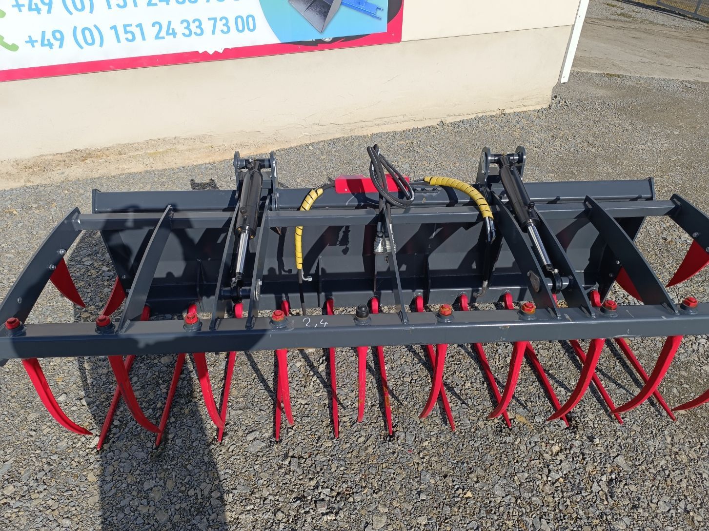 Krokodilgebiss 2,2 m – 2 Zyl. – Euro