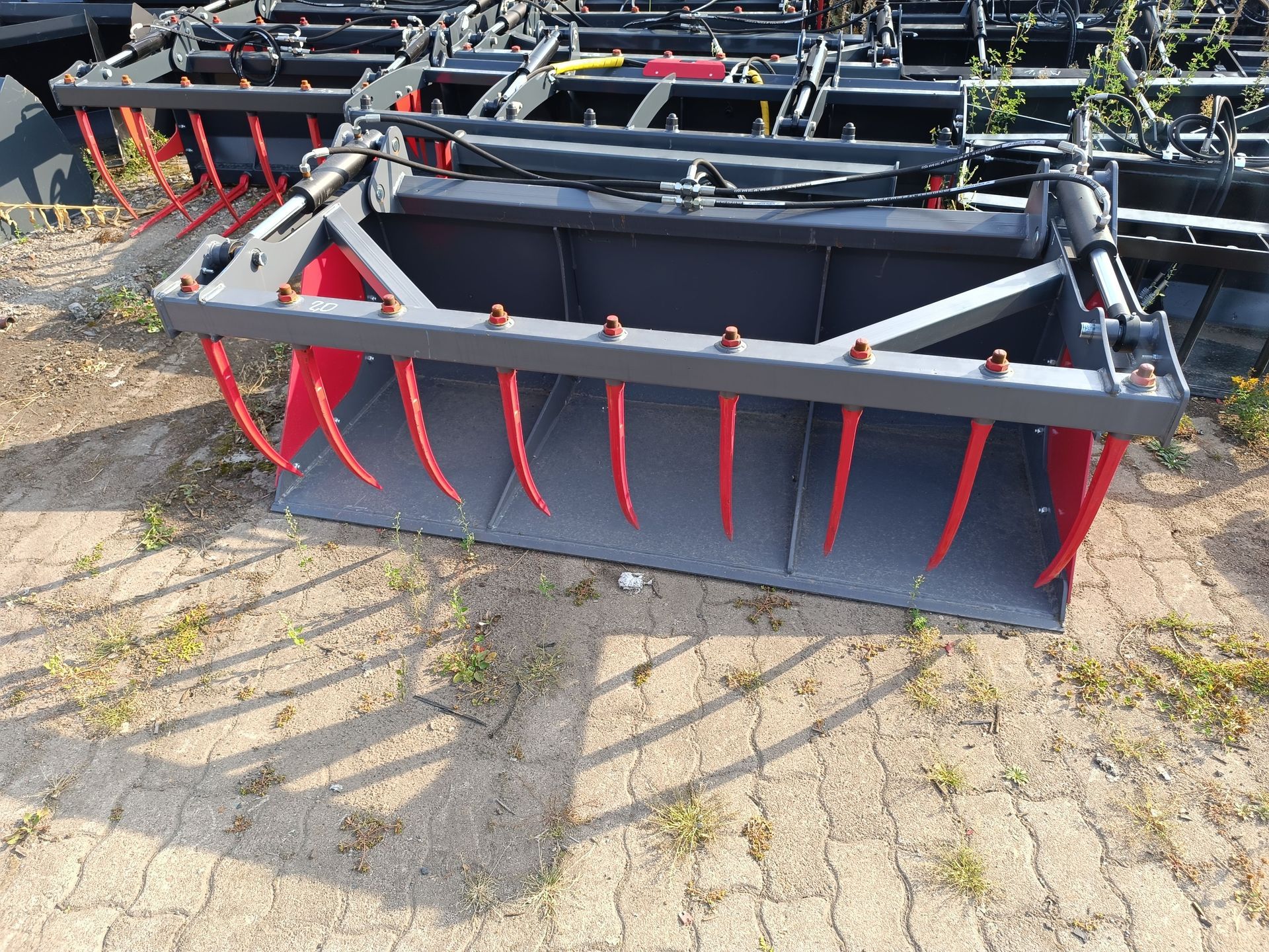 Łyżka chwytakowa 2,0 m – 2 cyl. – Weidemann
