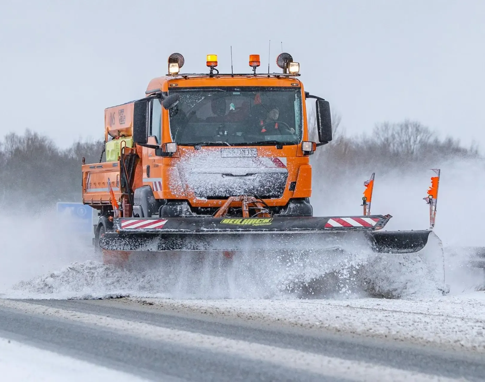 Winter und Räumtechnik