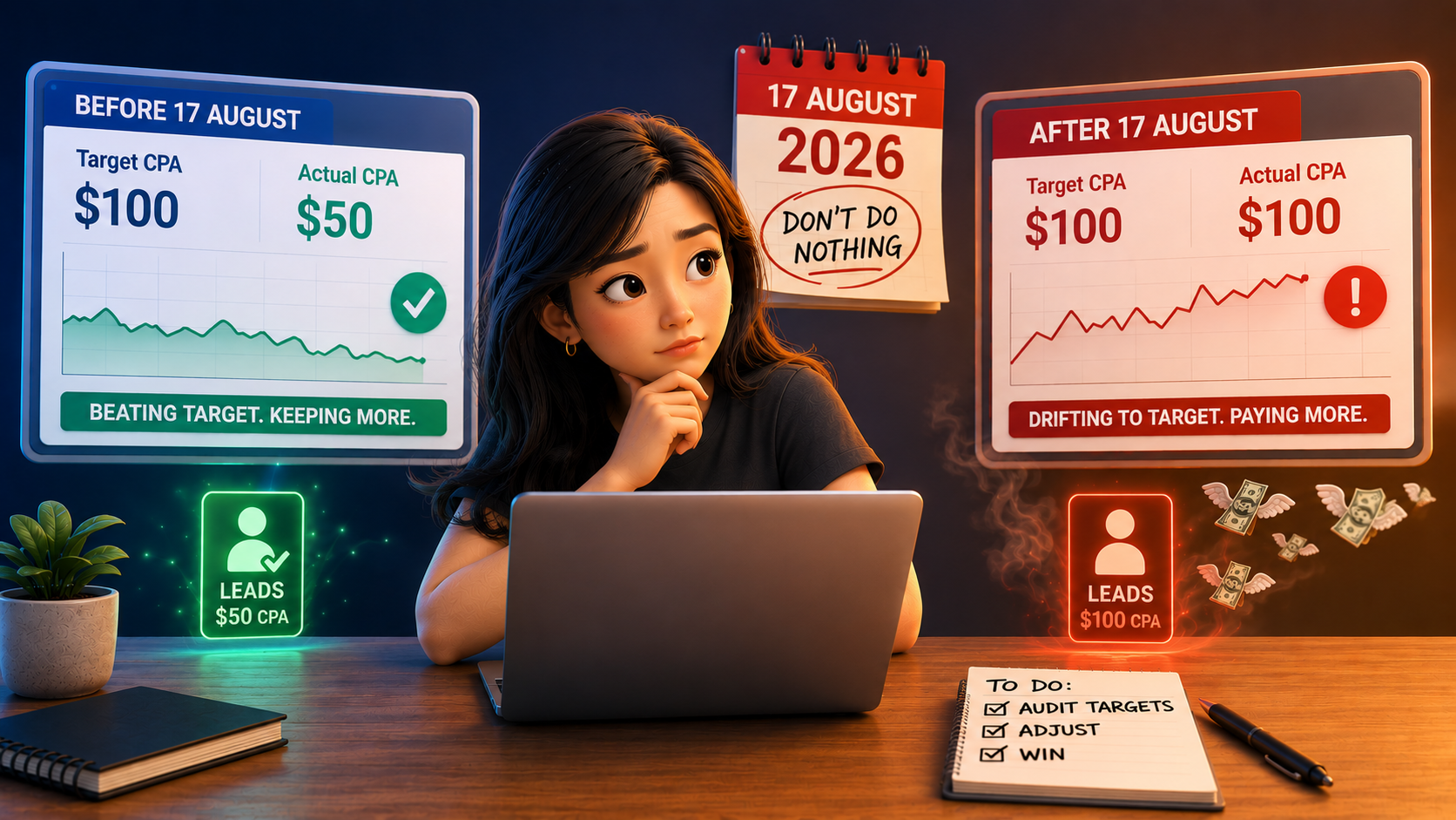 Google Ads Target CPA Change: What to Do Before 17 August