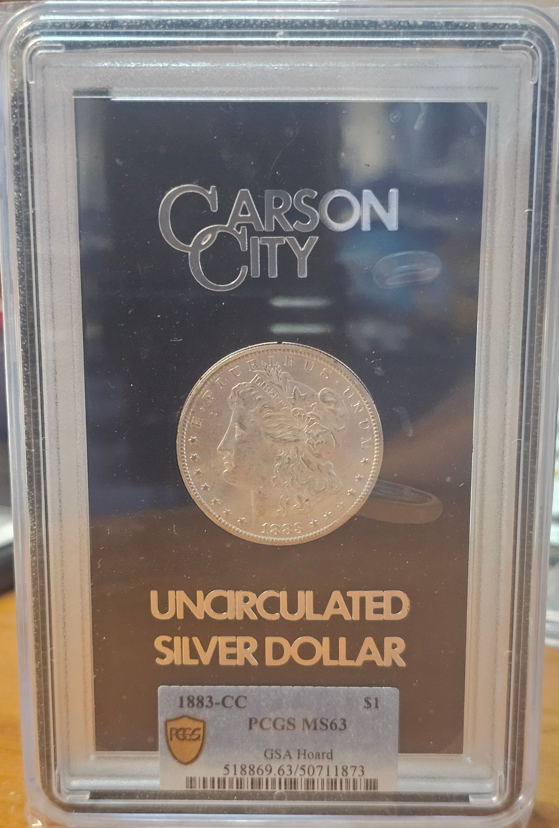 Morgan 1883-CC Morgan Silver Doller
