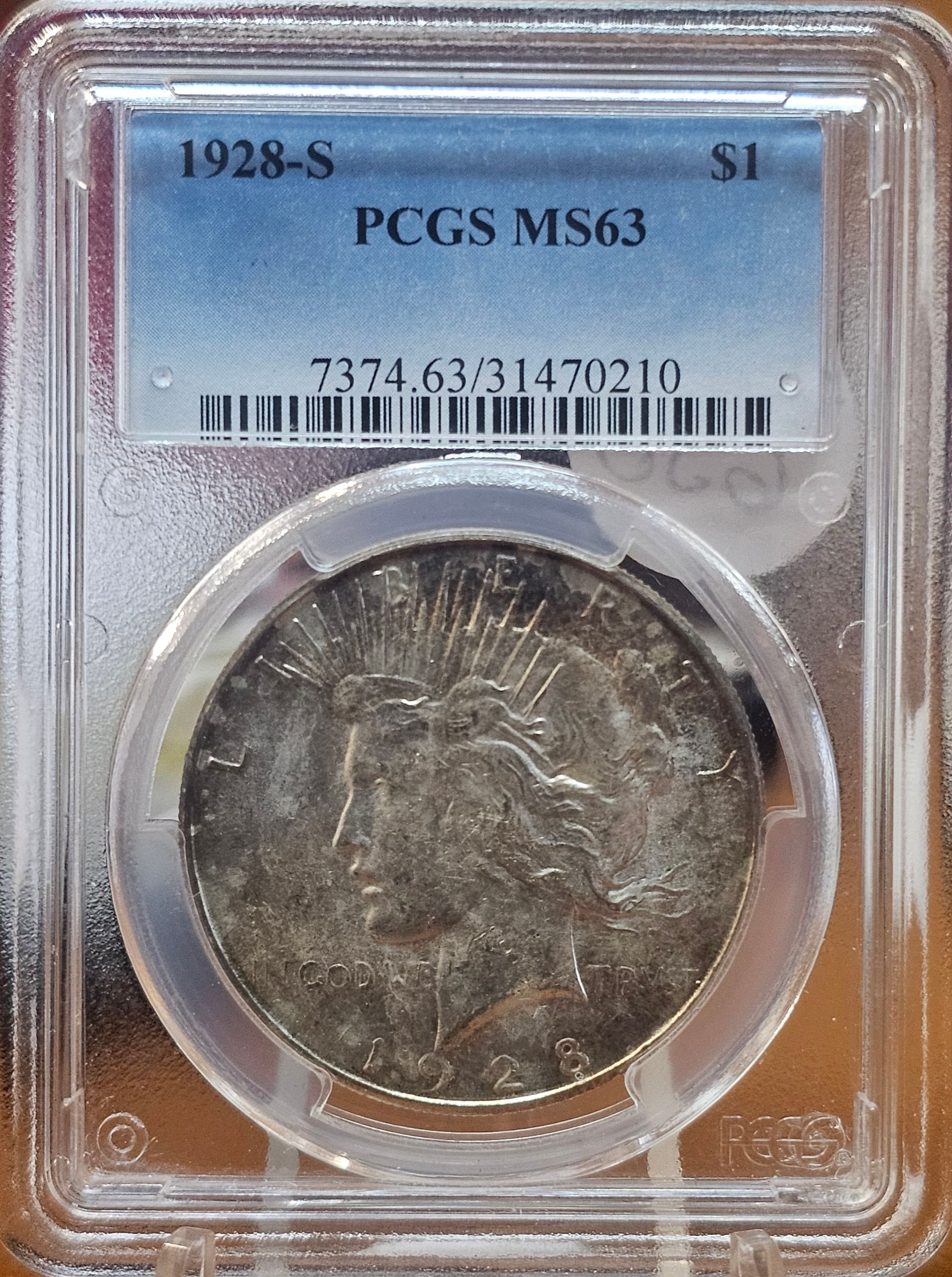 1928-S Peace Dollar