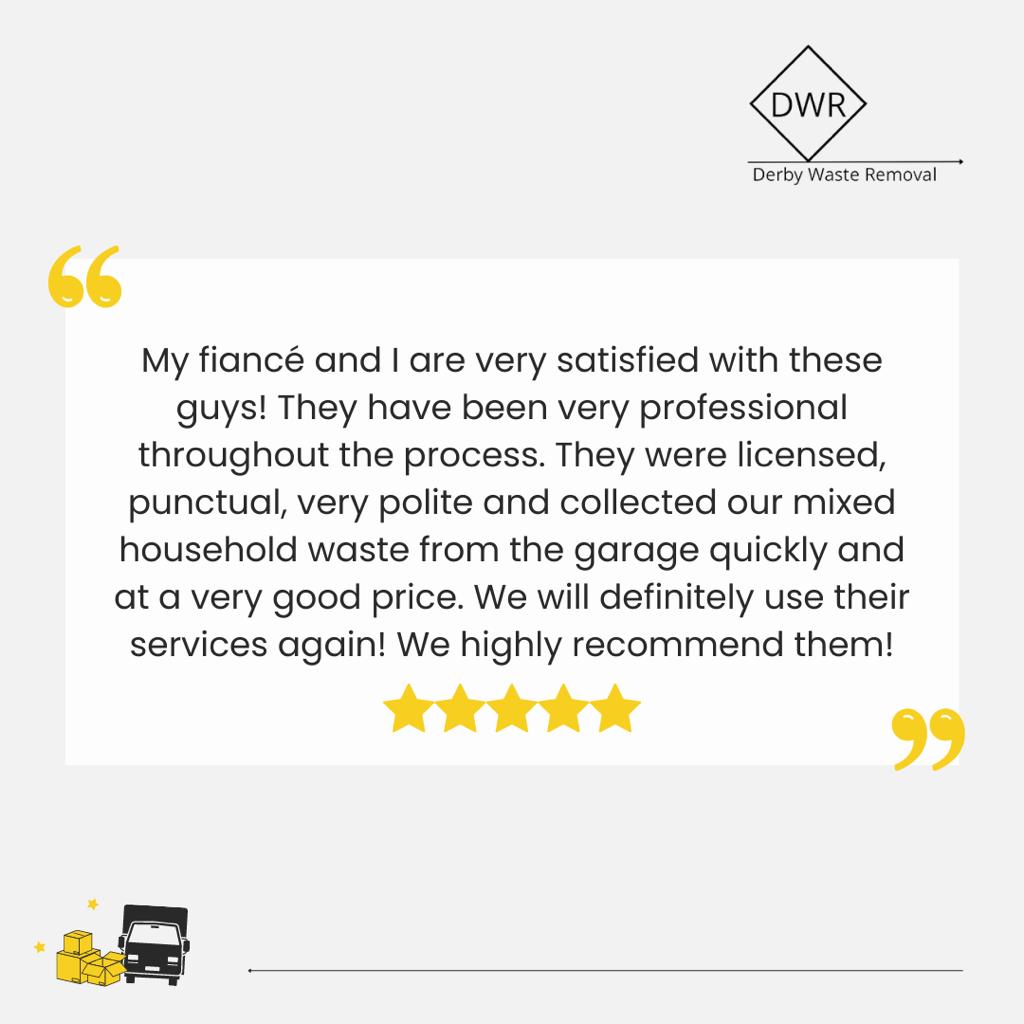 Highly Recommended Reviews For our Waste Removal Services
