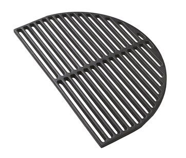 Een close up van een grillrooster op een witte achtergrond.