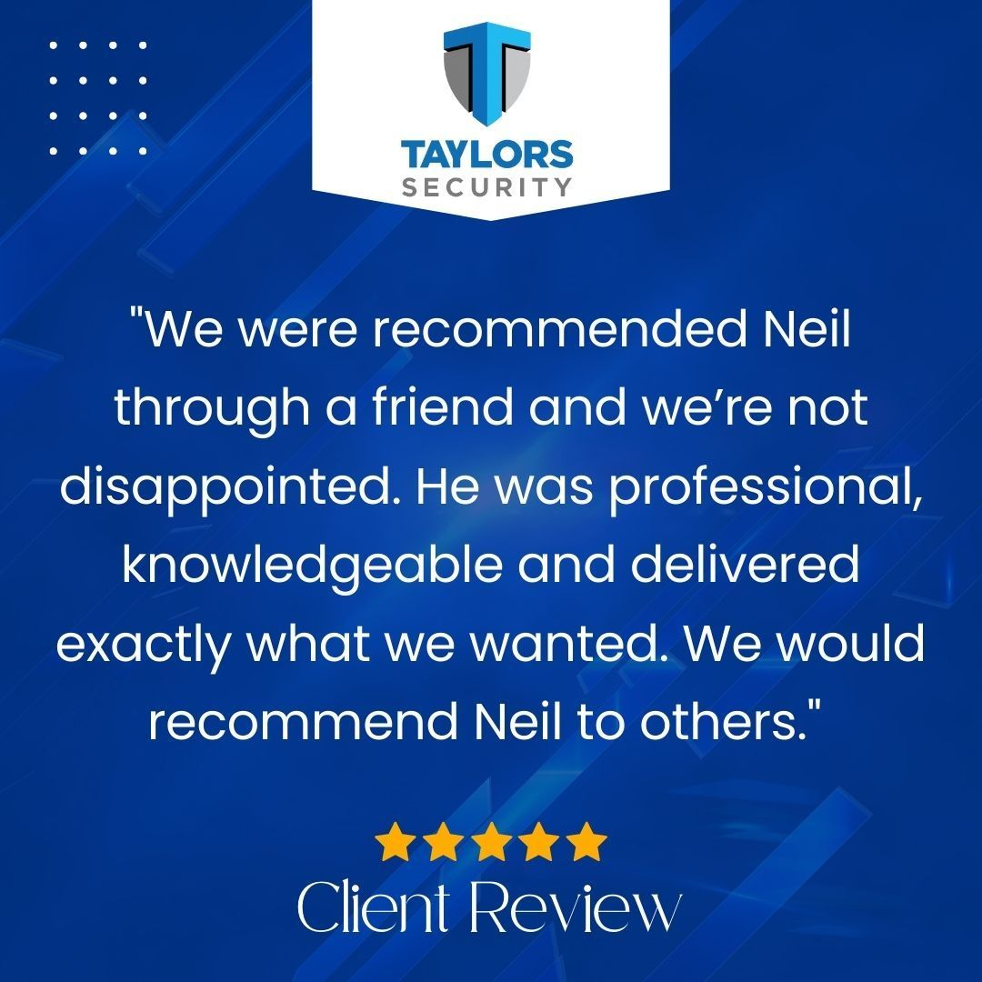 Taylor Security testimonial