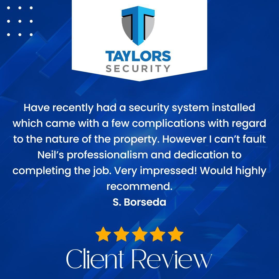 Taylor Security testimonial