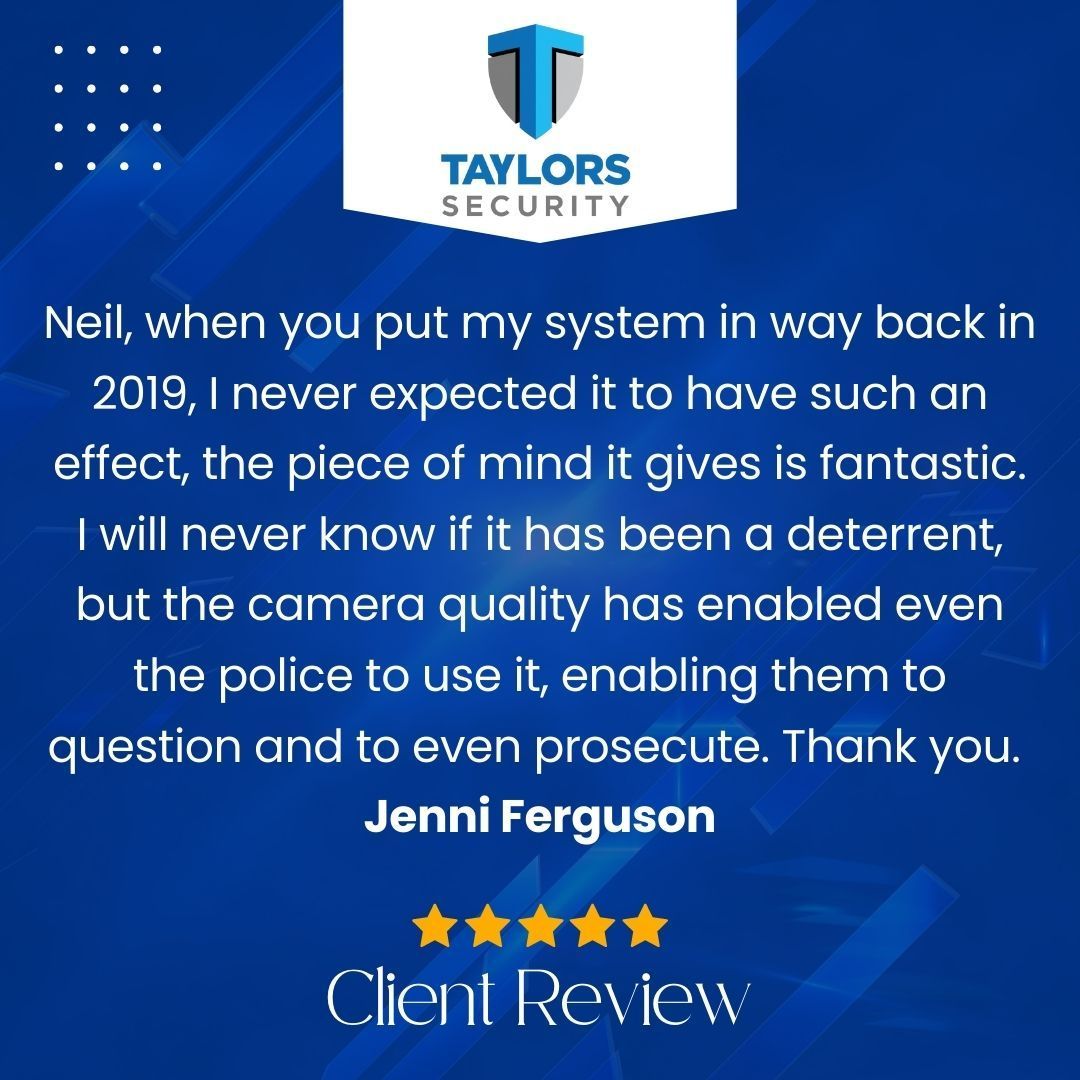 Taylor Security testimonial