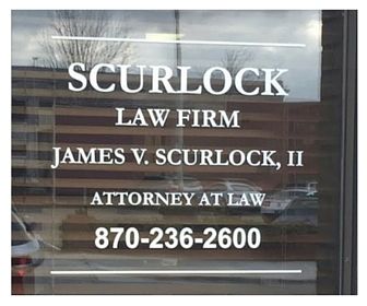 scurlock law firm window