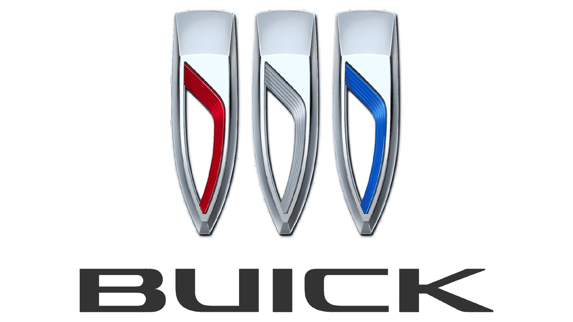 The buick logo is shown on a white background.