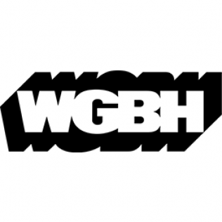 Black WGBH logo on a white background