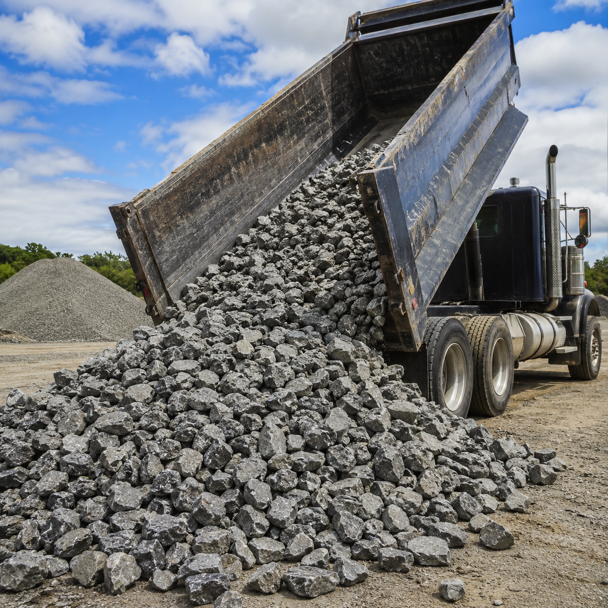 3 INCH MINUS CRUSHED ROCK