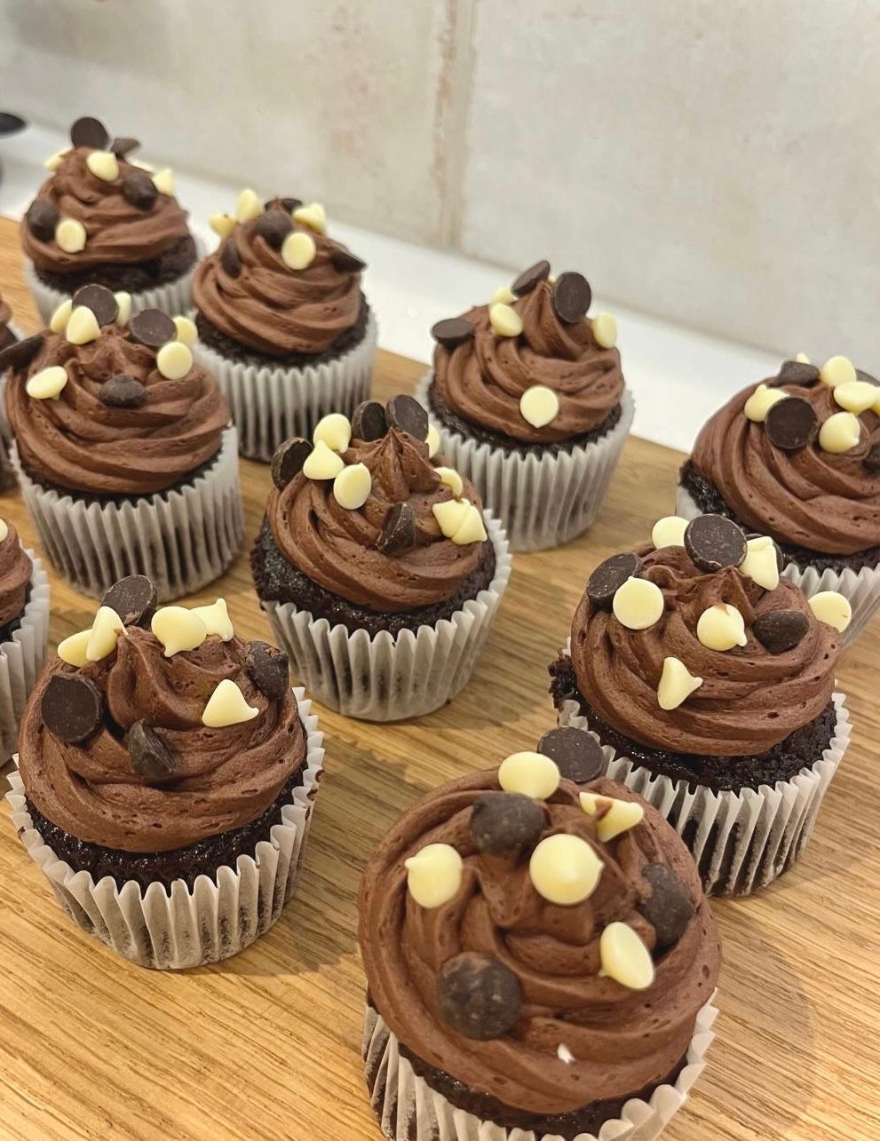 Triple Chocolate Cupcakes