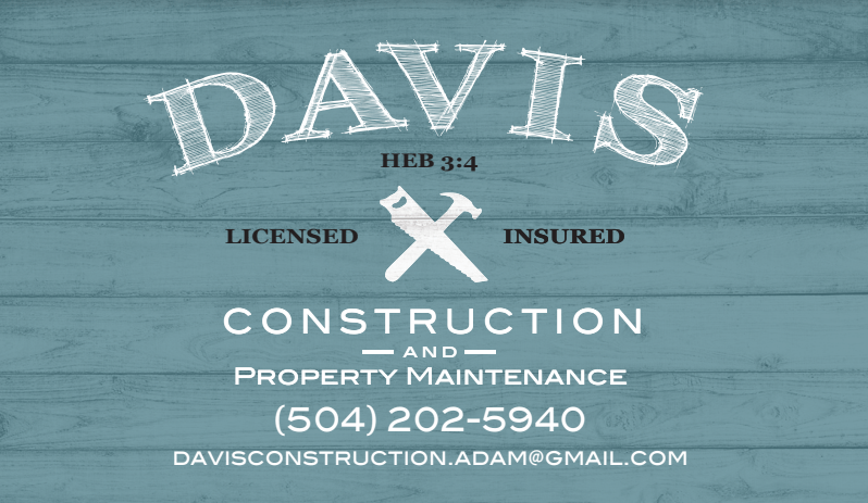 General Contractor in Mandeville, LA | Davis Construction and Property Maintenance, LLC General Contractor in Mandeville, LA | Davis Construction and Property Maintenance, LLC