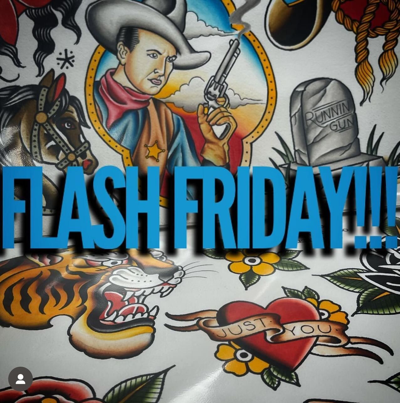 A poster that says flash friday on it