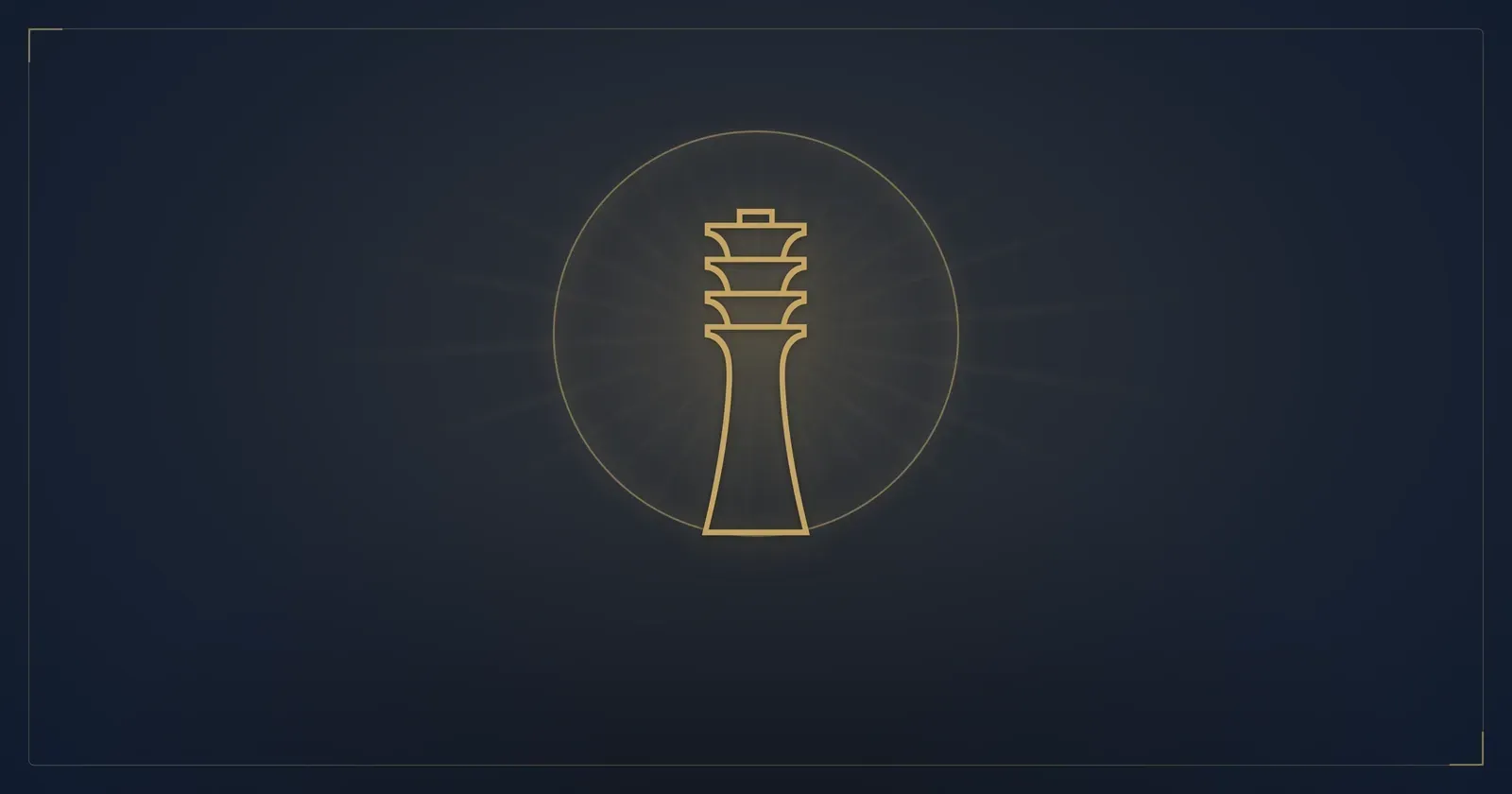 Gold ancient Egyptian djed pillar on deep navy — Pyramids Land Tours.
