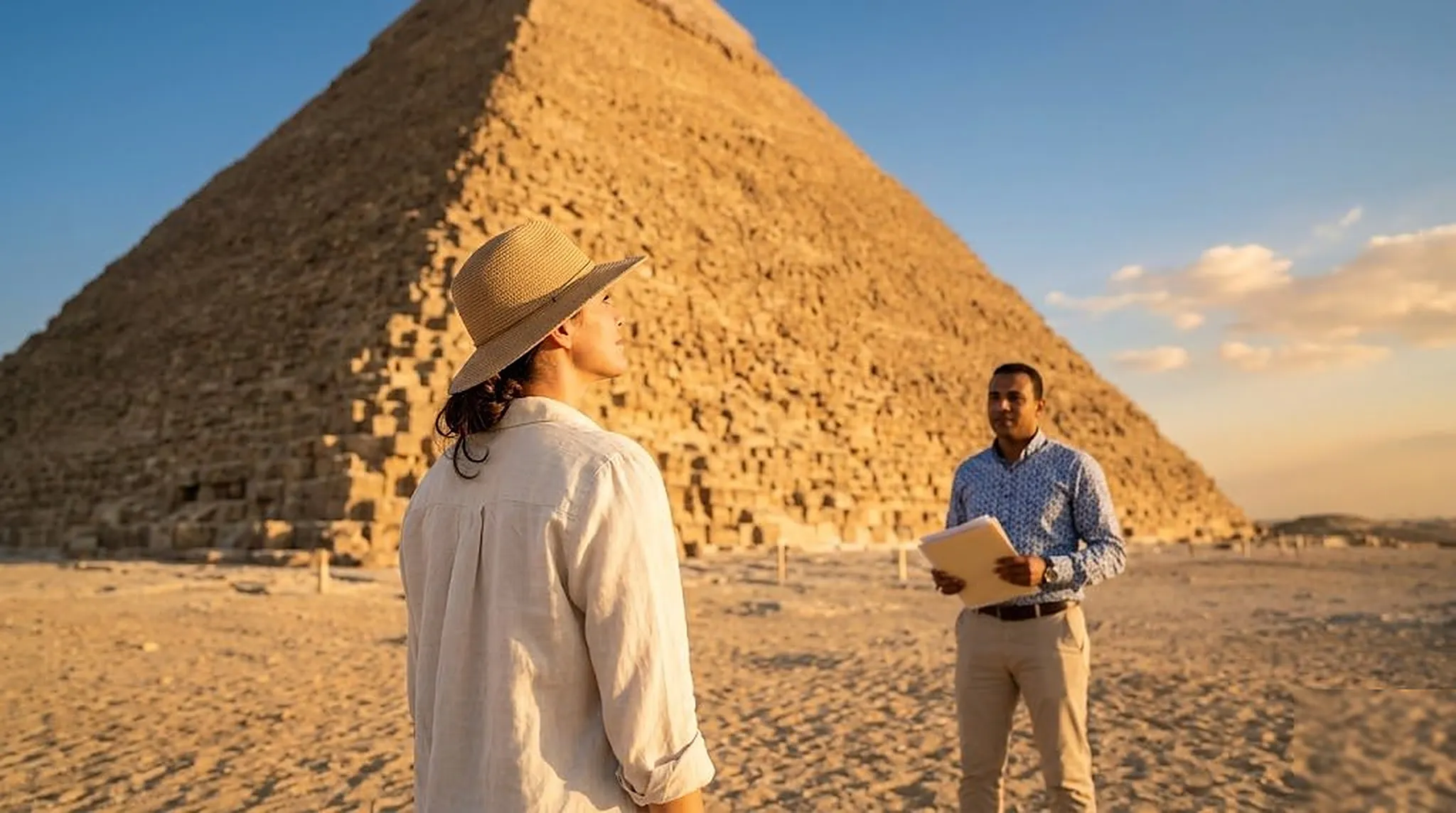 Pyramids Land Tours — guided experience at the Giza Pyramids, Egypt