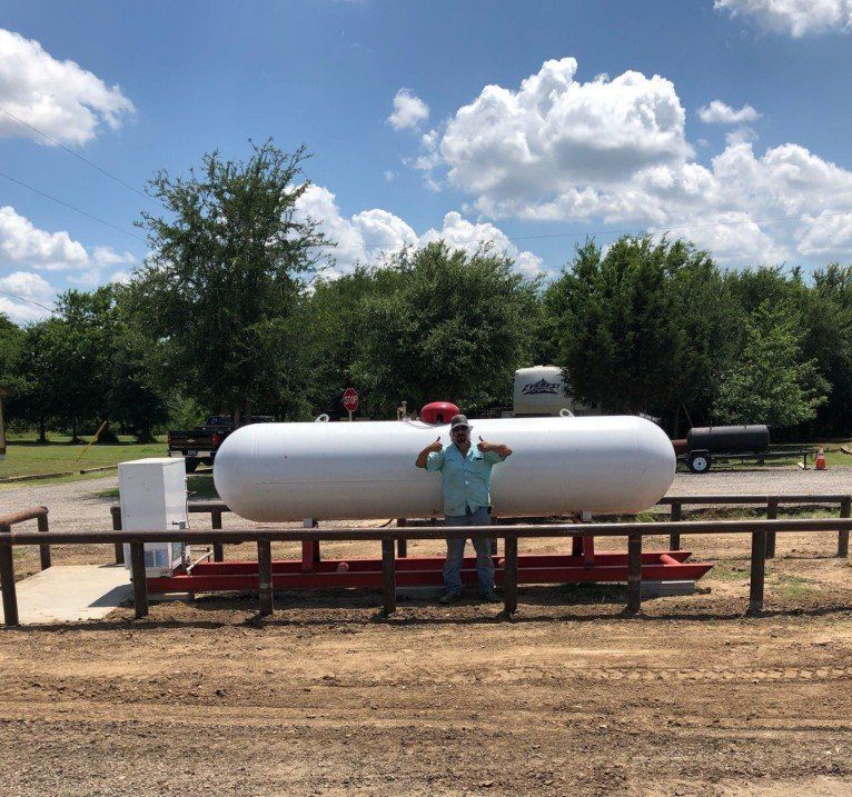 Installed Reservoir | Martindale, TX | Martindale Guadalupe Gas Company