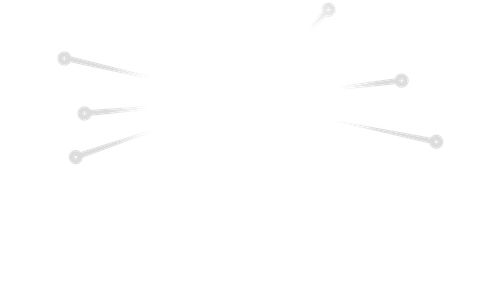 Arrows converging towards a central point, appearing to radiate outward.