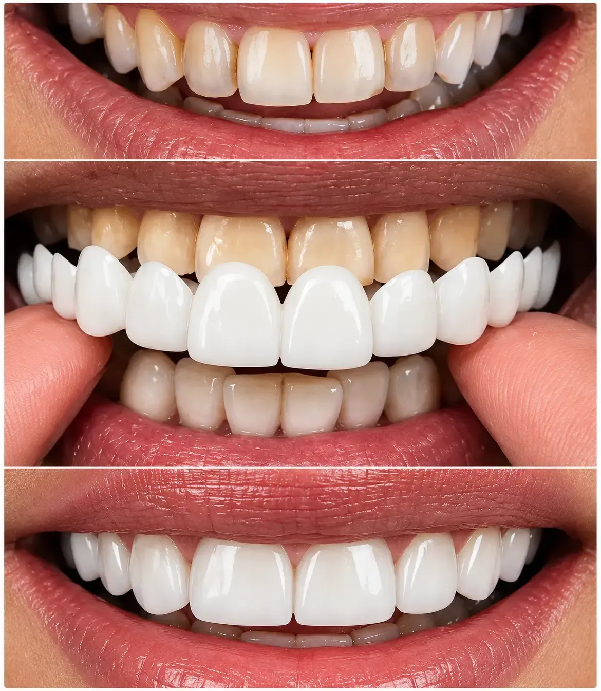 snap on veneer