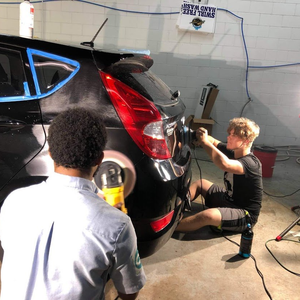 Black Honda Paint Correction