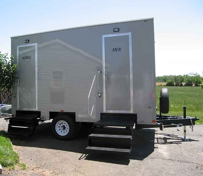 Portable restroom — Pennington, NJ — Valentino Roman & Son, LLC