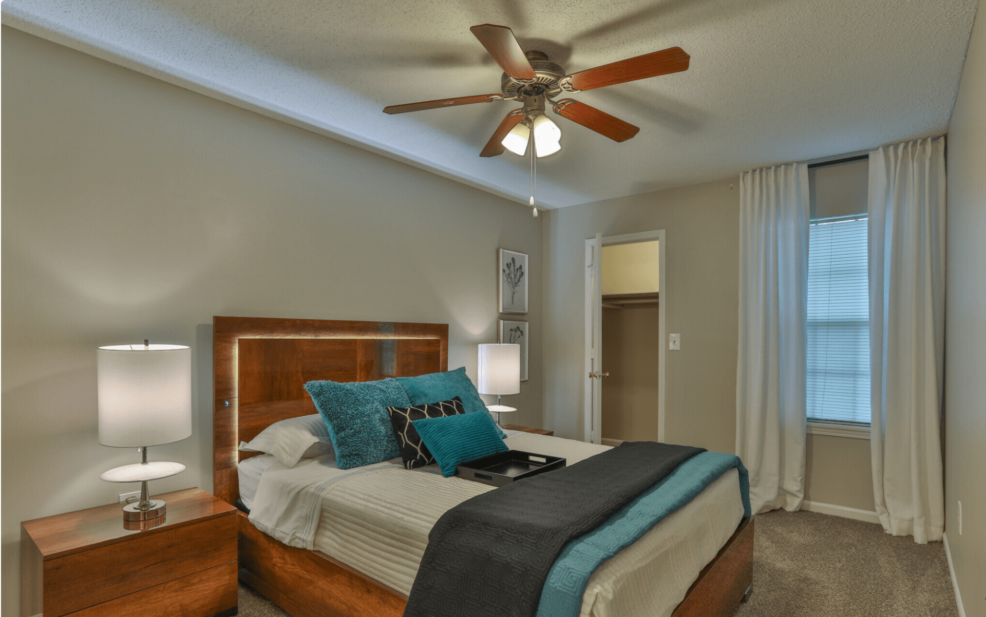building interior bed