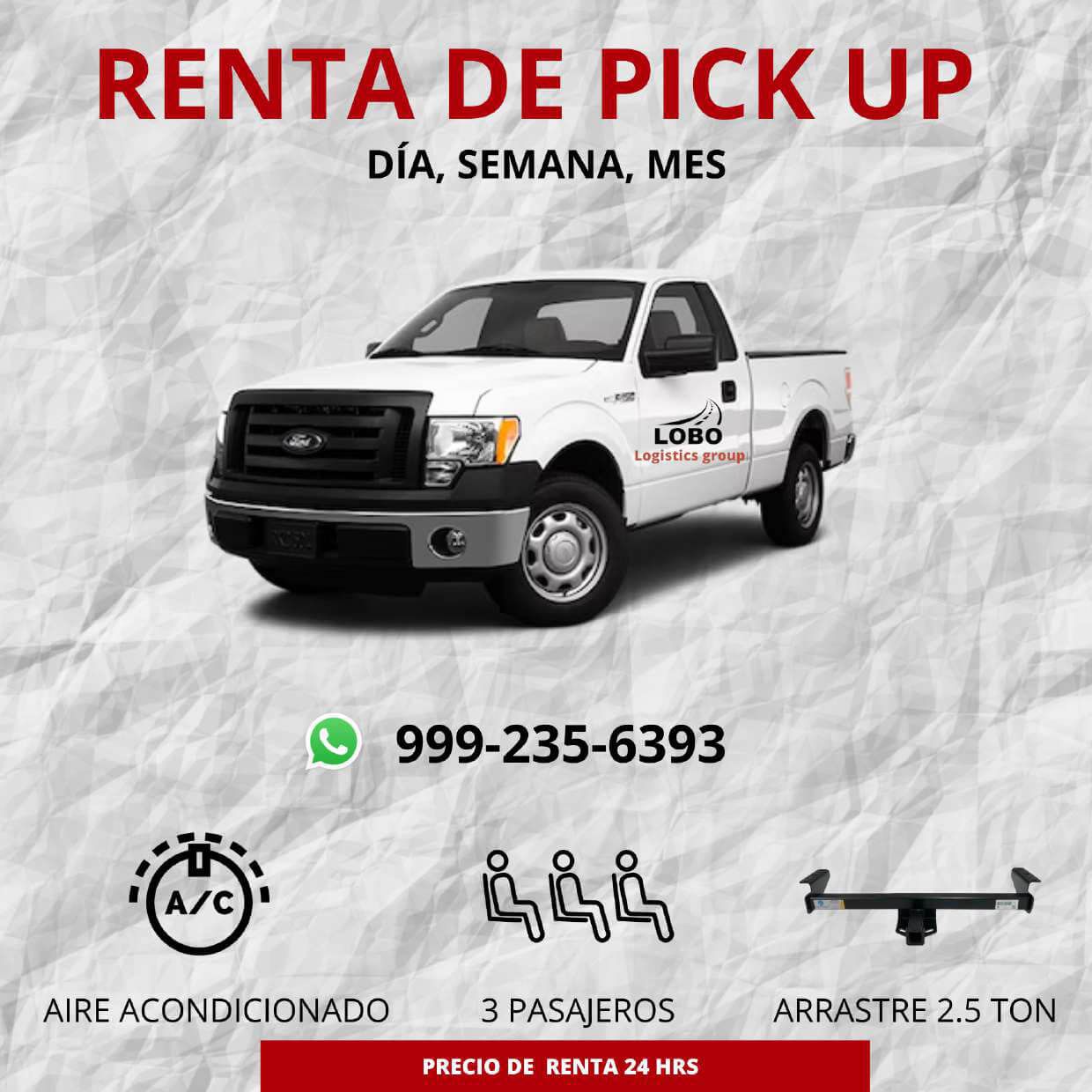 Renta de remolques y de carga en Mérida