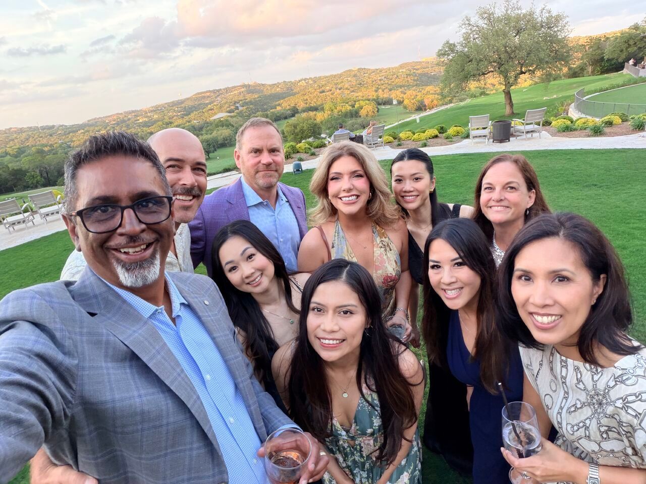 DeWinter Groups Top Producers Trip 2026 Group Selfie in Austin, Texas