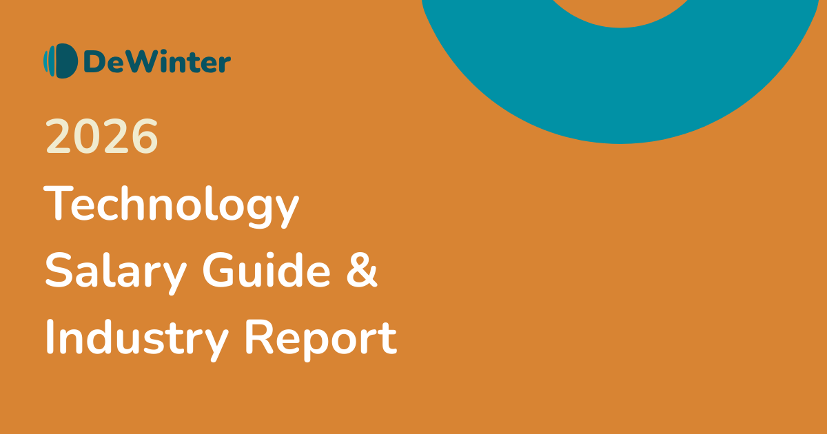 2026 DeWinter Technology Salary Guide and Industry Report