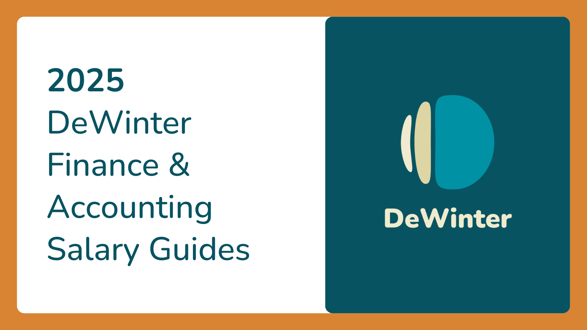 2025 DeWinter Finance & Accounting Salary Guides