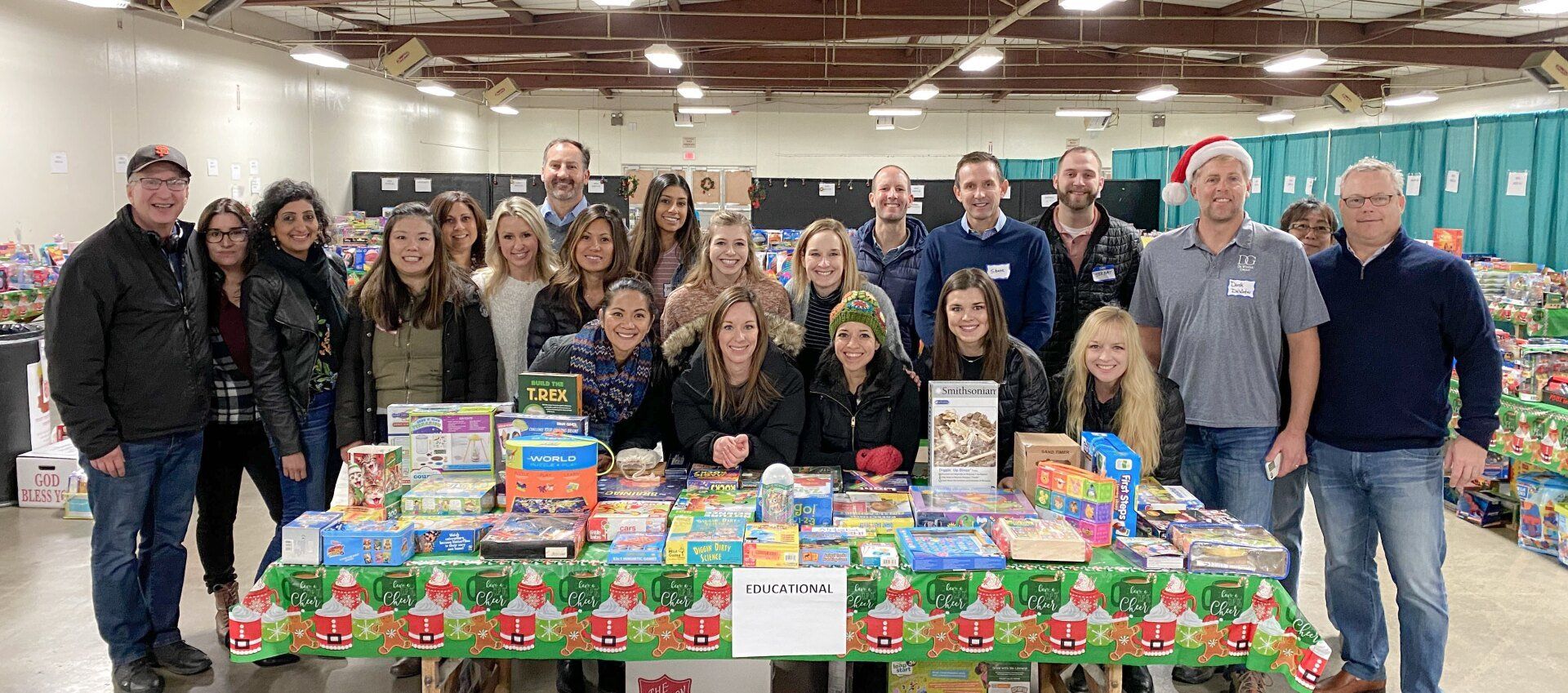 DeWinter Group Toy Volunteer event in the Bay Area