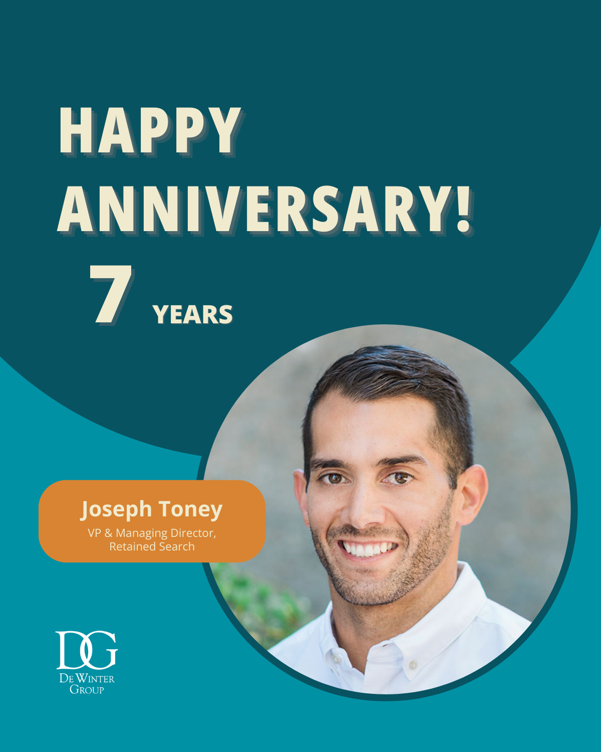F&A Recruiting and Staffing Employee Appreciation at DeWinter Group Joseph Toney