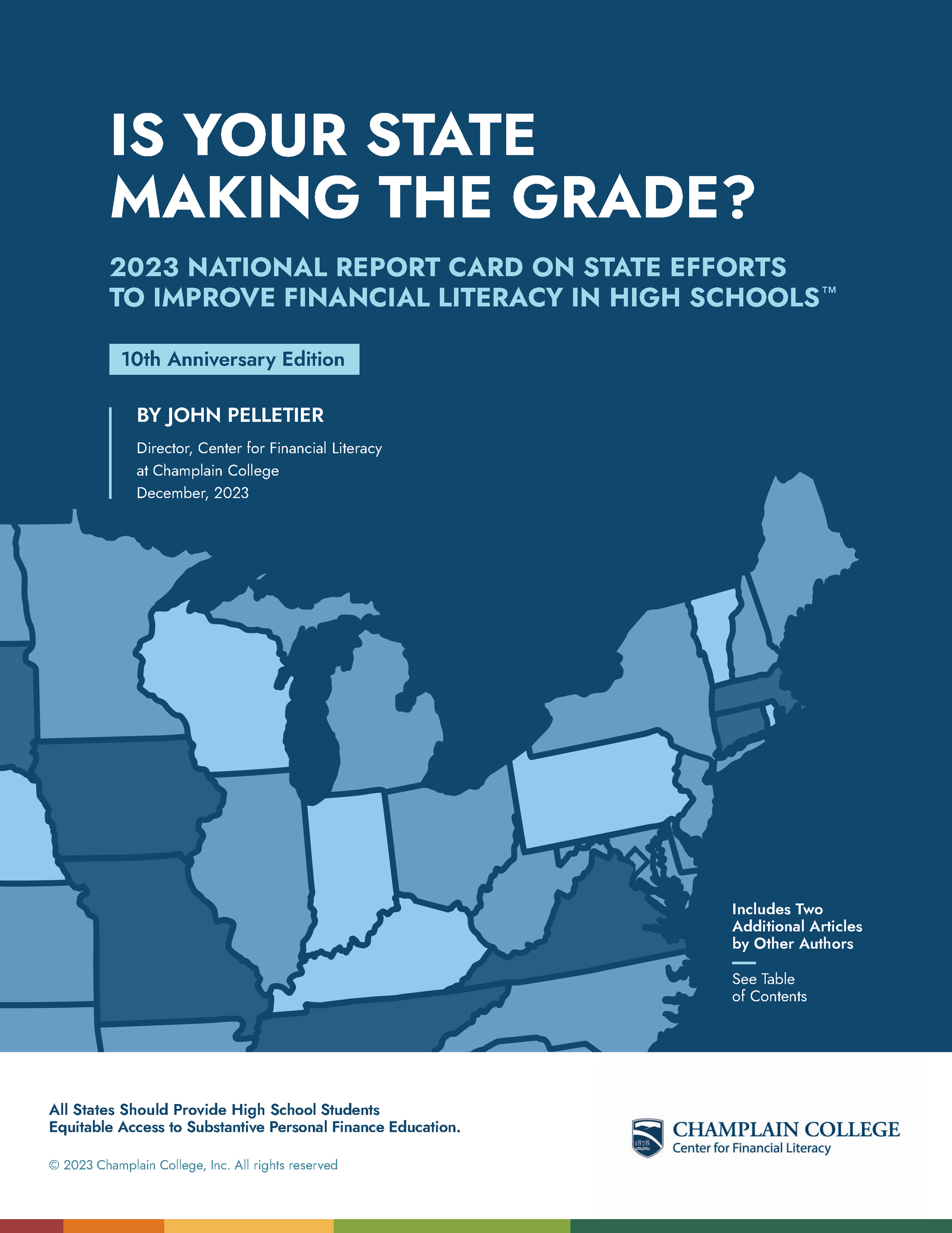 Report card cover: 