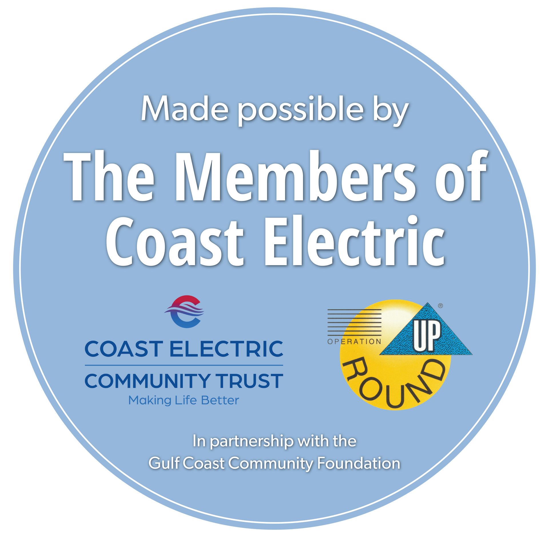 Circular logo: