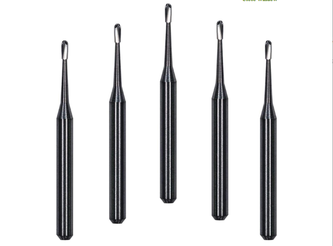 Delta Kits Pear Carbide Bur (Pkg of 5)