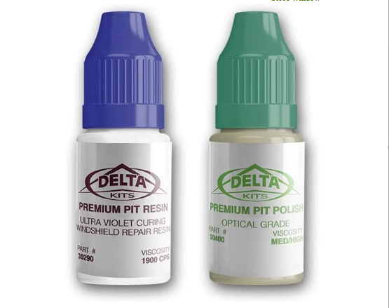 Delta Kits Premium Pit Resin & Polish Combo-7 ml ea