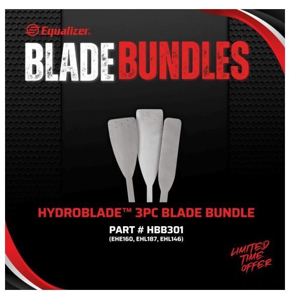 HydroBlade™ 3pc Blade Bundle