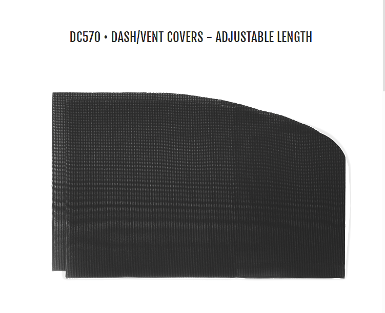 DC570 • Dash/Vent Covers - Adjustable Length