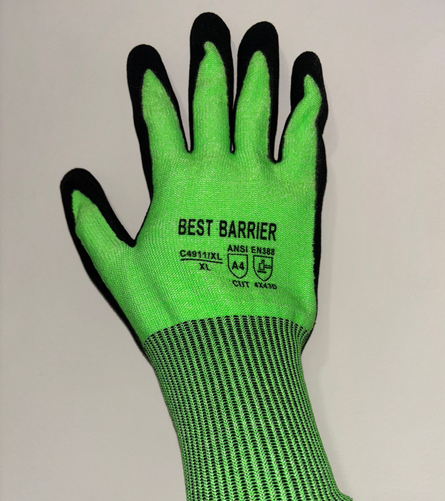 Green Kevlar Gloves -  GP-GKG