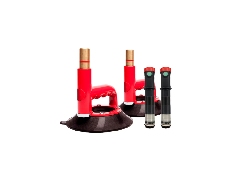 Equalizer® Visual Vacuum Plunger Cups w/ 2 PowerPumps™ - JVTKIT