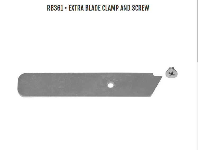 RB361 • Extra Blade Clamp and Screw