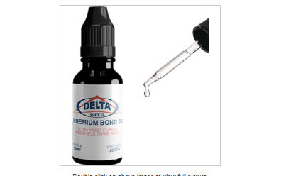 Delta Kits Windshield Repair Resin - Premium Bond 20-15ml